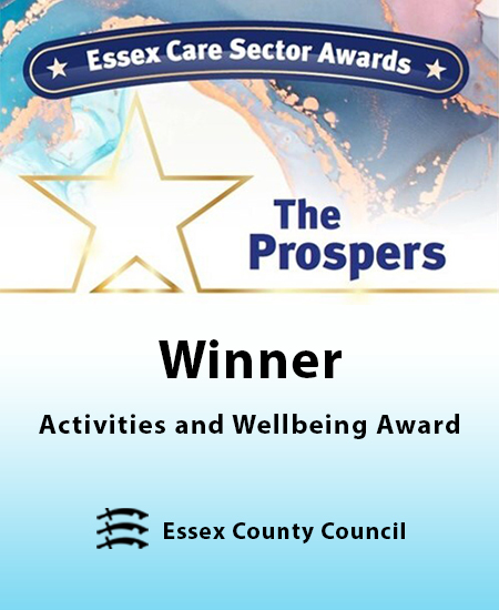 Activities and Wellbeing Award Essex Care Awards